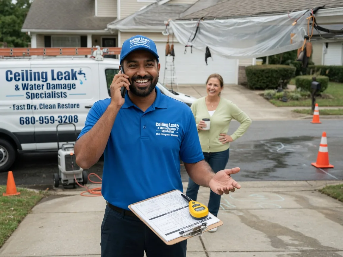 Ceiling Leak Cleanup Ewing, NJ FAQs